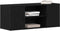 vidaXL - TV-kast - Zwart - Eiken - 100x35x40 - cm - Bewerkt - Hout