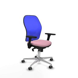 Piqueras y Crespo 3D086G0 - Bureaustoel - Verstelbare hoogte met armleuning - Roze