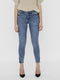 VERO MODA VMTILDE MR S ANK ZIP J VI3113 GA NOOS - Denim jeans - Mid rise - Licht blauw