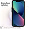 iMoshion Hoesje Geschikt voor iPhone 13 Pro Hoesje - iMoshion Rugged Hybrid Case - Zwart / Transparant