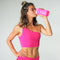 SMUG Opvouwbare Waterfles - Drinkfles voor Volwassenen en Kinderen - Roze - 600ML