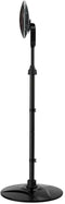 Infrarood Terrasverwarmer - Staande Heater - 3 Warmtestanden 2000W - IP34 Beschermd - Zwart