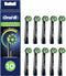 Oral B Cross Action CleanMaximiser opzetborstels - 10 stuks -Zwart