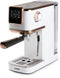 Domo DO746K - Espressomachine - 20 bar druk - Matwit met roségouden details