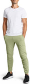 Bjorn Borg Joggingbroek - Heren - Fleece binnenkant - Olijfgroen - Maat XXL