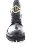Liu Jo Pink 127 - Dames Veterboots - Zwart Gladleer - Maat 38