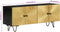 vidaXL - Tv-meubel - 110x30x45 - cm - massief - mangohout