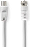 Nedis CSGP41800WT20 - F-antennekabel - 200 cm - Wit