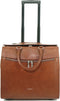 Gigi Fratelli Dames Leren Laptop Trolley 15 inch Romance Business ROM8012 Brandy