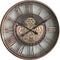 Industriele klok Thijs - wandklokken voor binnen - wandklok modern - wandklok industrieel - wand klok - muurklok - wandklokken - 54 cm