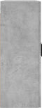 vidaXL - Wandkast - 69,5x34x90 - cm - betongrijs