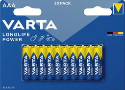 AAA Varta alkaline batterijen High Energy