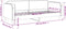 vidaXL - Slaapbank - 80x200 - cm - stof - lichtgrijs
