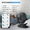 Vulpes Goods® Tech - Mini USB Ventilator PRO - Oplaadbare Tafelventilator - 3 Snelheden & Afstandsbediening - Premium Zwart