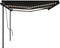 vidaXL - Luifel - automatisch - met - LED - en - windsensor - 6x3 - m - antracietkleurig