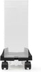 Nedis PC-Standaard - Draai- en Kantelbaar / Verstelbare Breedte - 14.5 - 24.2 cm - 20 kg - Kunststof / Metaal - Zwart