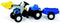 Rolly Toys RollyKid New Holland - Traptractor met Frontlader en Aanhanger