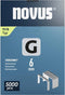 Novus Tools 042-0765 - Nieten Type 11 - Platte draad 6 mm x 10.6 mm (5000 stuks)