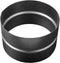 Metalen ventilatiekanaalconnector - 4 inch ventilatieverlenging - gegalvaniseerde metalen buisverbin