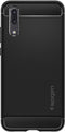 Spigen Rugged Armor - Soft case - Schokbestendig - Zwart