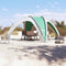 vidaXL - Partytent - waterdicht - zeegroen