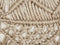 AADHI - Buitenpoef - Beige - 50 x 50 cm - Synthetisch materiaal