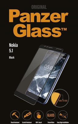 PanzerGlass 6767 - Screenprotector - Geharde glas - Zwart