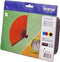 Brother LC-129XLVALBP - Inktcartridge - 2400 pagina's zwart en 1200 pagina's kleur (1-pack)