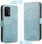imoshion Hoesje Geschikt voor Samsung Galaxy A52 (4G) / A52s / A52 (5G) Hoesje Met Pasjeshouder - imoshion Luxe Bookcase - Lichtblauw