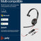HP Poly Blackwire C5210 - Mono USB-C headset - Noise Cancelling - Zwart