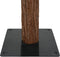 vidaXL - Kerstboom - met - echt - hout - en - sneeuw - smal - 180 - cm - groen