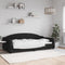 vidaXL - Slaapbank - 100x200 - cm - stof - zwart