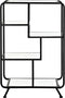 Planken DKD Home Decor Zwart Metaal Kristal 60 x 28 x 93 cm