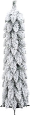 vidaXL - Kunstkerstboom - met - verlichting - en - sneeuw - 30 - LED's - 60 - cm