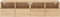 vidaXL - Tv-meubels - 2 - st - 60x30x30 - cm - bewerkt - hout - sonoma - eikenkleurig