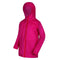 Regatta - Kids Pack It III Opvouwbaar Kinder Regenjack - Donker Roze - Maat 152