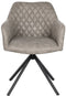 Stoel DKD Home Decor Zwart Grijs 55 x 58 x 83 cm