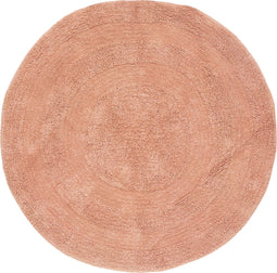 Atmosphera Kids Vloerkleed Spiraal - Roze - D120 cm - Katoen - Kinderkamer - Tapijt