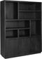 Vakkenkast Brussel XL 160 cm - zwart
