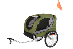 Flamingo Tybalt - Hondenfietskar - Veilig & weerbestendig - Groen (76 × 57 × 65,5 cm)