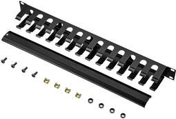 Renkforce RF-3429150 - Kabelgeleiding 19 inch - 13 openingen - Zwart