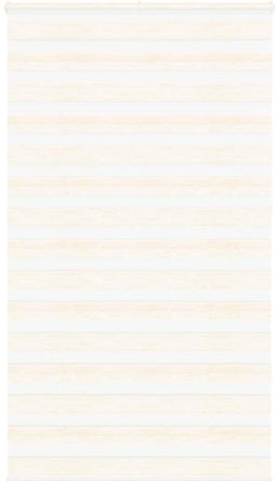 vidaXL - Zebra - rolgordijn - 135x230 - cm - stofbreedte - 130,9 - cm - marmerbeige