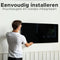 Aanbieding: Infraroodpaneel 720W - Full black - wifi of thermostaat - wand of vloer montage - 5 jaar garantie