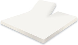 Aanbieding Splittopper Hoeslaken Jersey Lycra - 140x200/220cm - Ecru