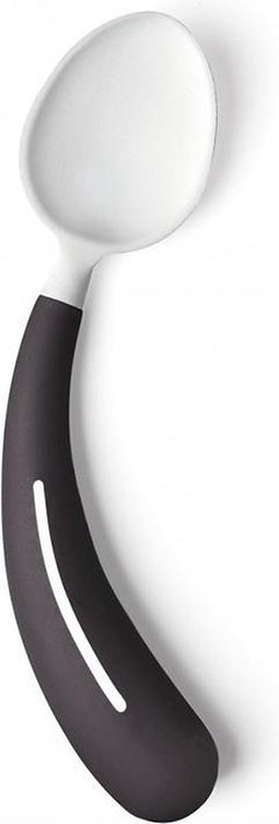 Aangepast bestek Henro-Grip� lepel links anthraciet/wit