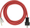 Aansluitkabels IP44 3m rood H05RR-F 3G1,5