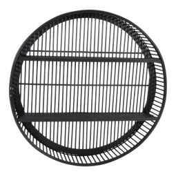 Outdoor Living - Wandrek zwart Aiko