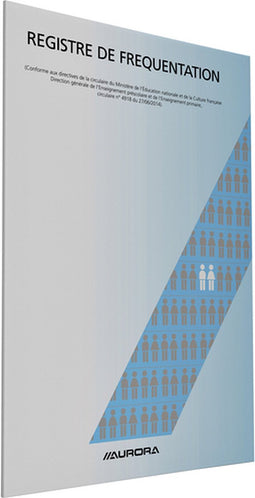 Aanwezigheidsregister Aurora Splendid A4 32blz 80gr Franstalig | 25 stuks