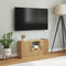 vidaXL - Tv-meubel - met - lade - ODDA - 79x24x40 - cm - massief - grenenhout