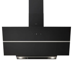 Inventum AKD9015GTZ - Wandschouw afzuigkap - Tiptoetsbediening - Zwart